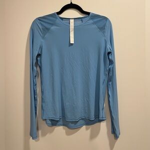 lululemon athletica Sky Blue Long Sleeve Top